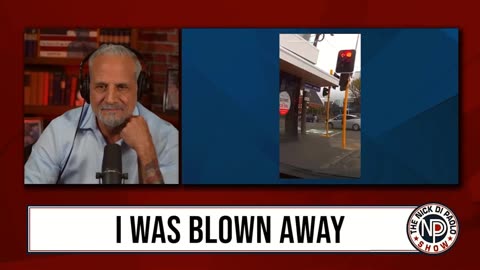 New Zealand Woman Blown Into Traffic - Nick Di Paolo Show - FAIR USE