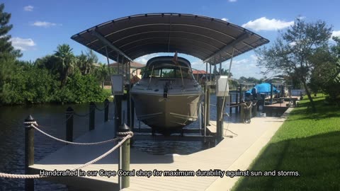 Coastline Boat Lift Covers in Cape Coral FL