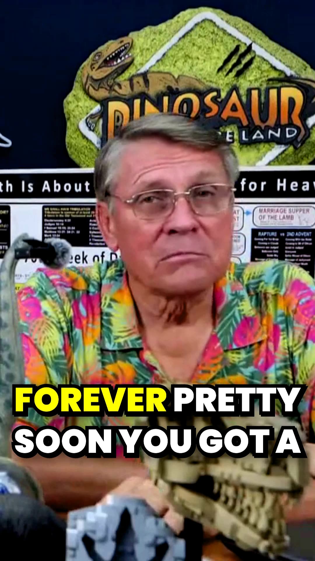 A statement made by a scientist... -John Lennox -Kent Hovind