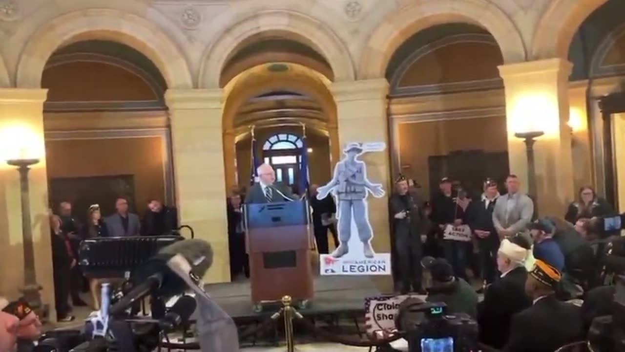 Tim Walz is absolutely humiliated by a group of Patriotic Veterans at public event