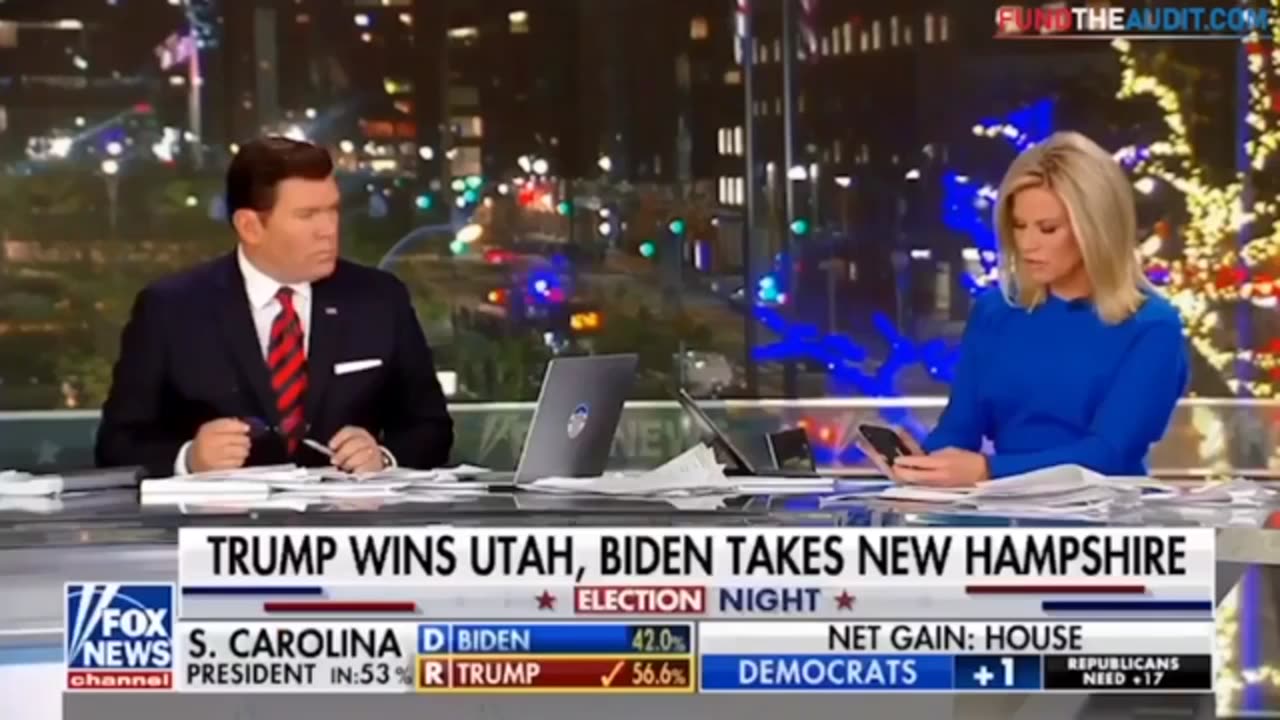 2020 Election- they all stopped counting. And rigged it for Biden