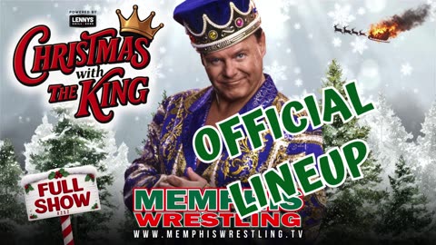 OFFICIAL LINEUP for tomorrow !! Memphis Wrestling !