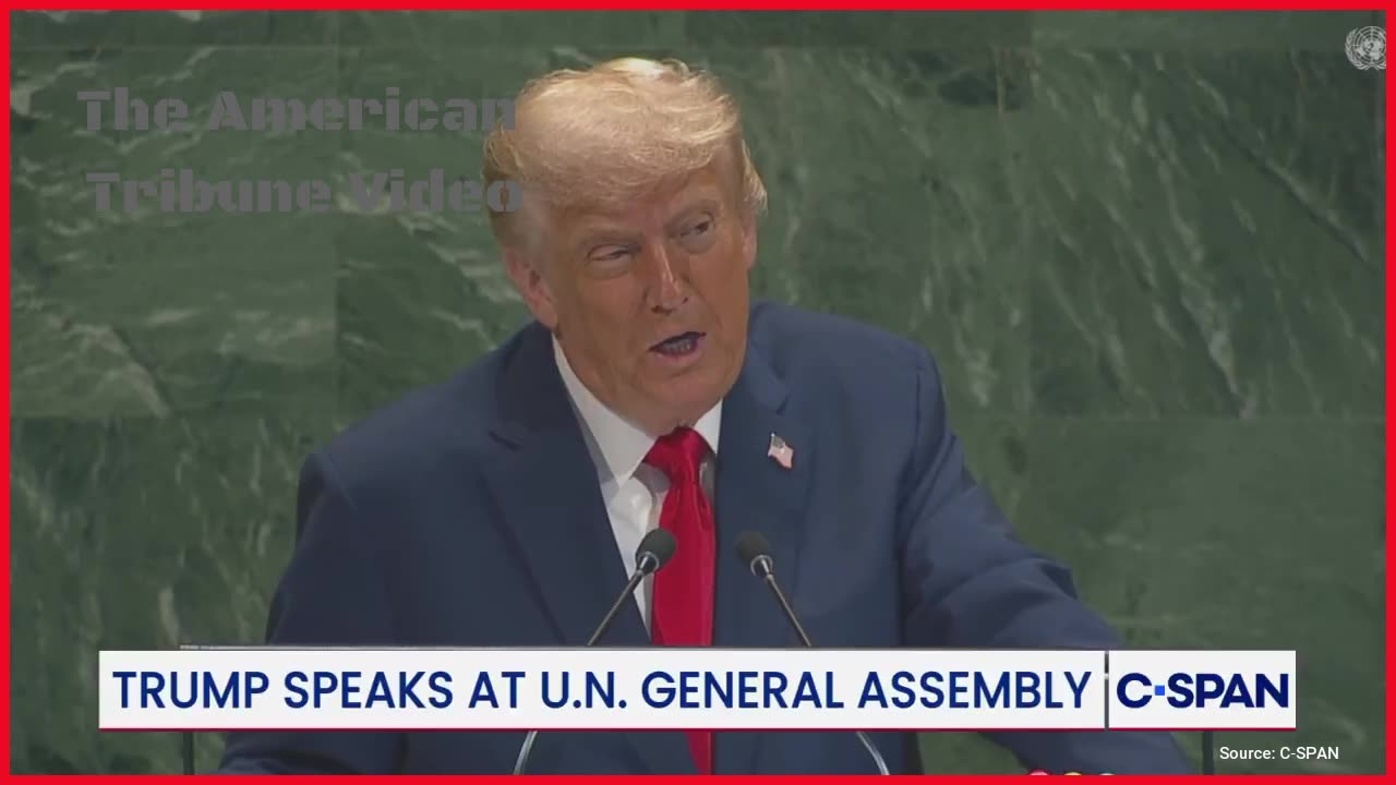 WATCH: Trump Hammers the UN for Funding the Invasion of America