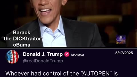 A STUTTERING Barack “the DICKtraitor” oBama explains how he will govern his 3rd term!!!