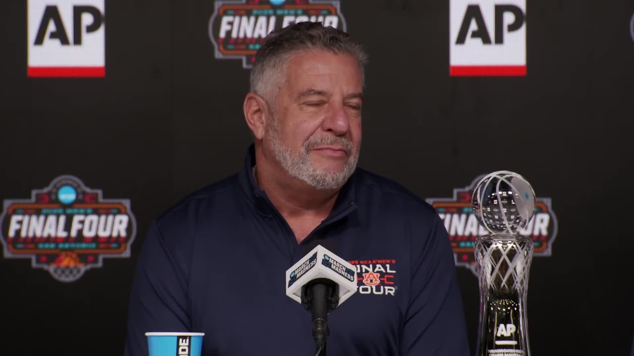 Auburn HC Bruce Pearl AP Coach of the Year press conference