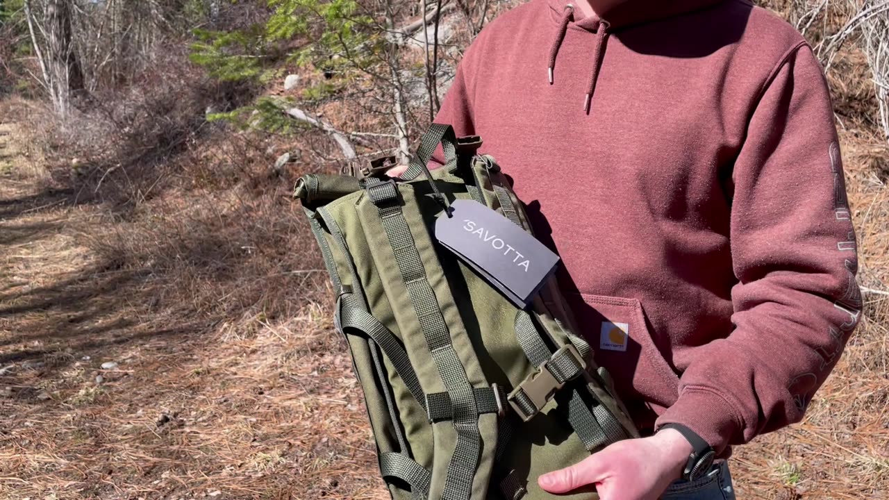 Savotta Kahakka 15L Quick look by www.bushcraftcanada.com