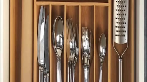 Best Bamboo Drawer Organizer | Organize Your Kitchen in Seconds!