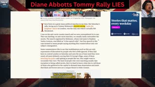 Diane Abbotts Tommy Robinsons Rally LIES