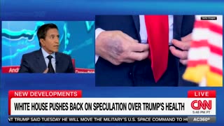 CNN Medical Expert Dumps Cold Water Over Trump Health Conspiracy Theories