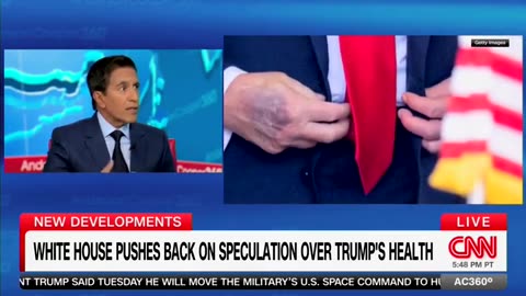 CNN Medical Expert Dumps Cold Water Over Trump Health Conspiracy Theories