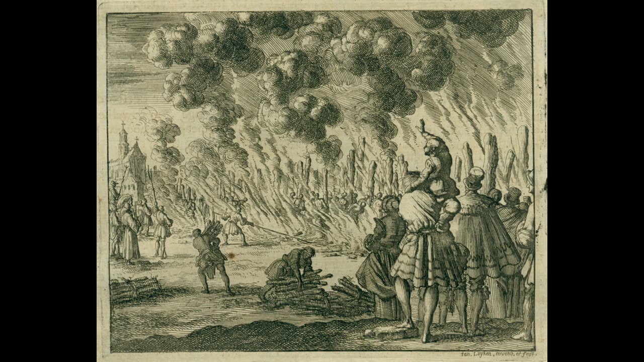 Audiobook of Martyr's Mirror Part 249: 224 People Burned Near Tolouse 1243AD