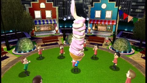 Wii Play: Motion - Cone Zone Swirl Mode