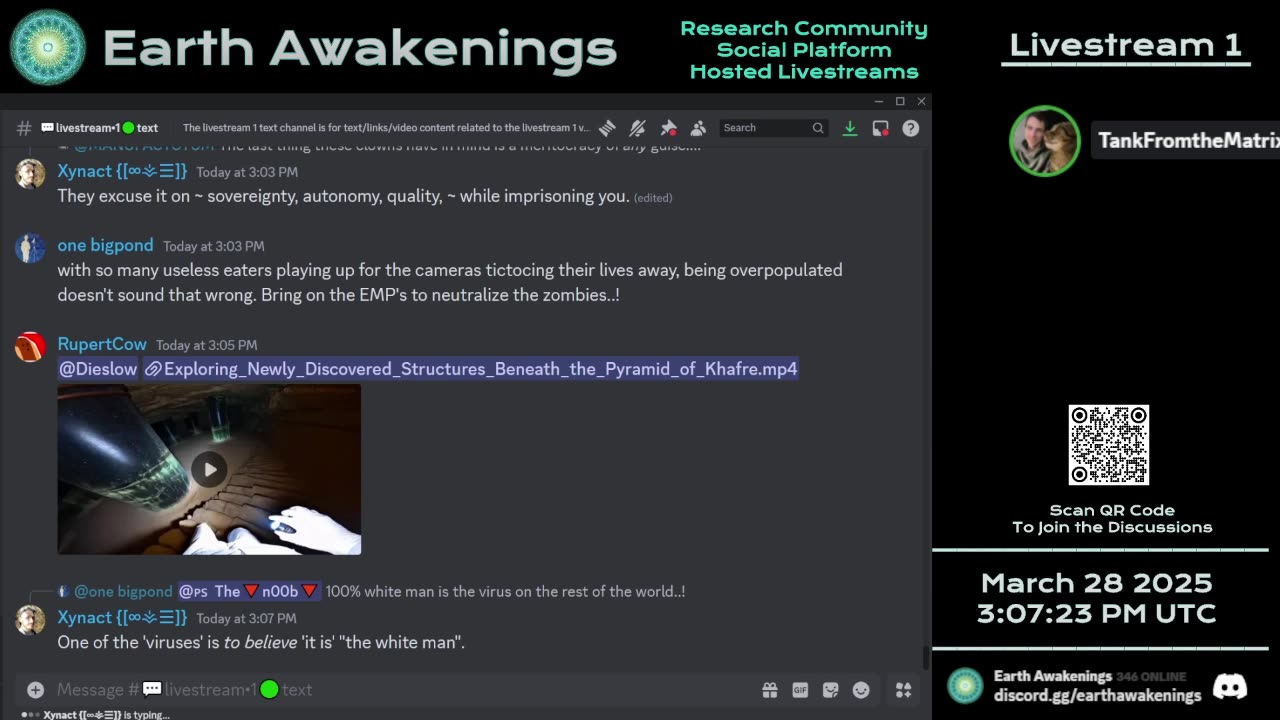 Earth Awakenings - Livestream 1 - #3071