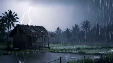 Ultimate Study & Sleep Aid: 5 Hours of Gentle Thunder and Rain in the Countryside