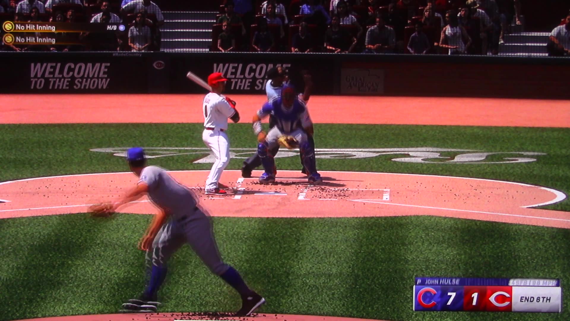 MLB The Show: Chicago Cubs vs Cincinnati Reds (S18 G113)