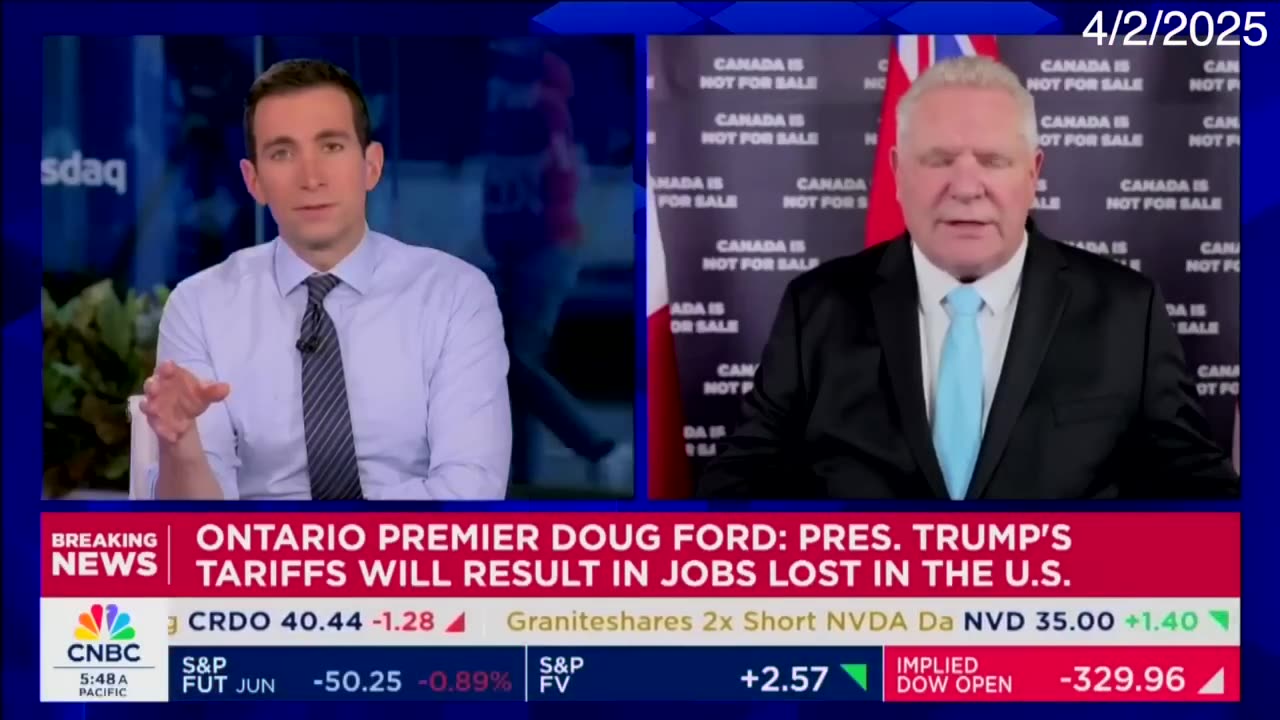 [2025-04-02] Canada CAVES to Trump, Agrees to DROP ALL Tariffs to ZERO!!