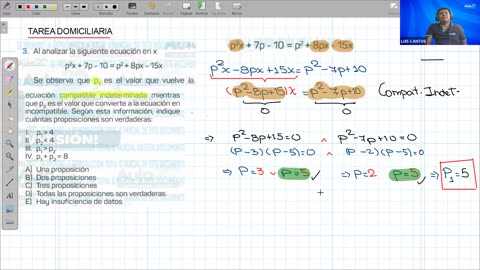 AULA 20 REGULAR 2026 - 1 | Semana 06 | Álgebra