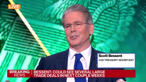 Bessent Sees Easing Capital Rule on Treasuries This Summer (Full Interview)