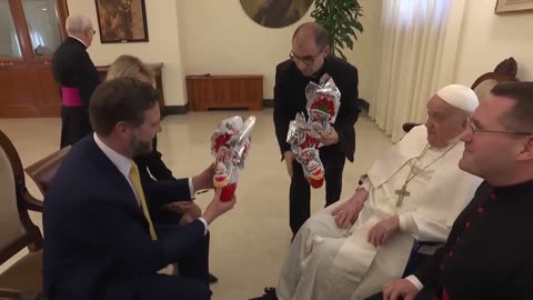JD Vance meets Pope Francis on Easter morning at the Vatican