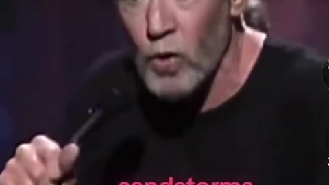 Flashback of George Carlin Blowing Up the Climate Change Scam