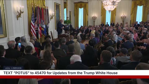 President Trump Delivers Remarks, Aug. 7, 2025