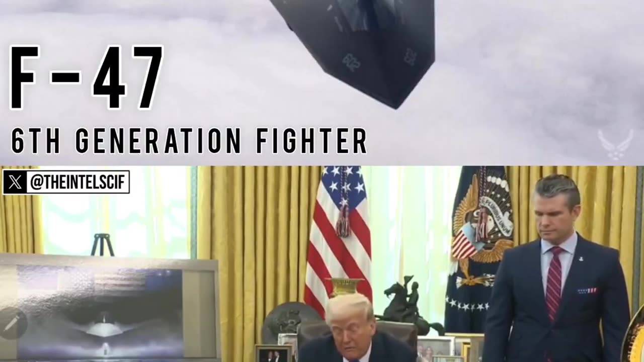 The U.S. unveils it's new F-47 stealth fighter 😍😍😍