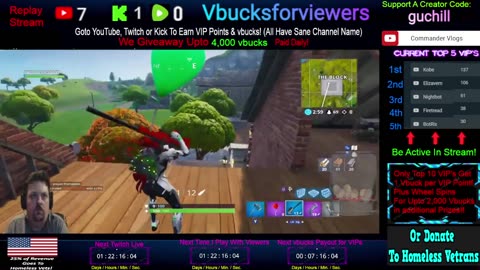 Playing Old OG Fortnite Footage! 🎉3,500+ Vbucks Giveaway Daily!