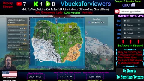 Playing Old OG Fortnite Footage! 🎉3,500+ Vbucks Giveaway Daily!