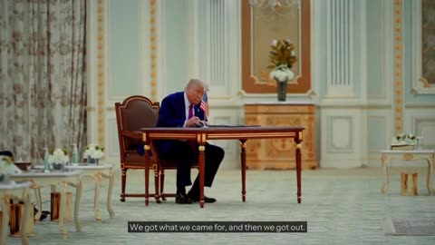 President Trump talks about his Middle East Historic Trip.