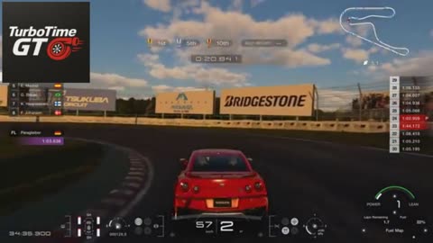 Gran Turismo | 1st Place Finish – Lap 29/30 at Tsukuba Circuit