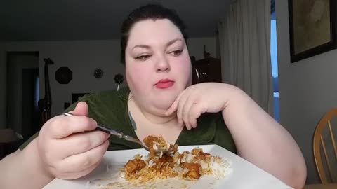 FB_2017_12_21_Rich Spicy Peanut Tofu Over White Rice Cooking and Mukbang
