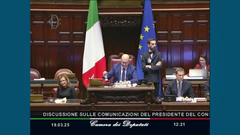Meloni - Consiglio europeo. la replica del Presidente Meloni alla Camera dei Deputati (19.03.25) 