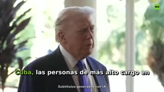 Trump: Creo que vamos a llegar a un acuerdo con Cuba