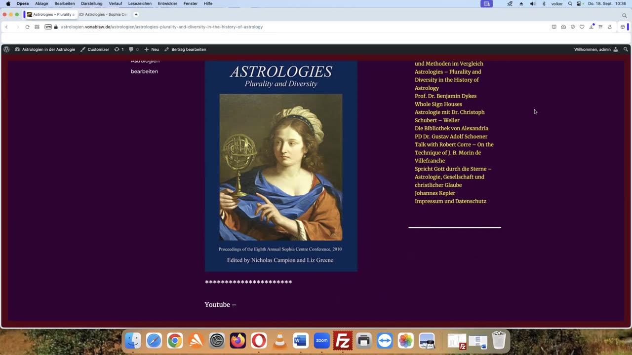 Astrologies – Plurality and Diversity in the History of Astrology