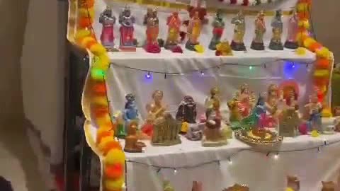 navrathri golu display
