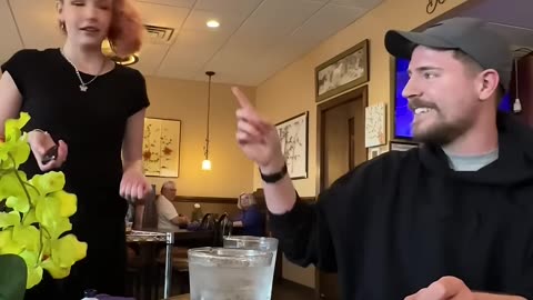 Tipping A Waitress A Car