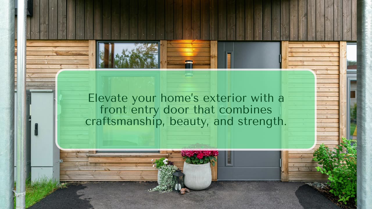 Front Entry Doors: Make a Lasting First Impression