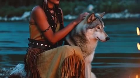 The video is made with AI, it may be artificial