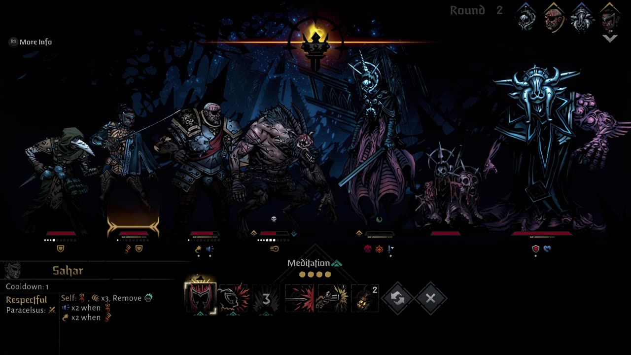 (Darkest Dungeon 2) Grandslam 3, Act 5, 4/4, The Mountain Finale