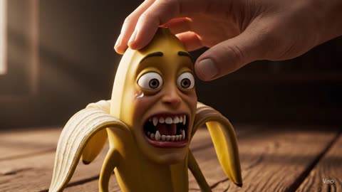 Cute Crying Banana Has a Terrifying Secret