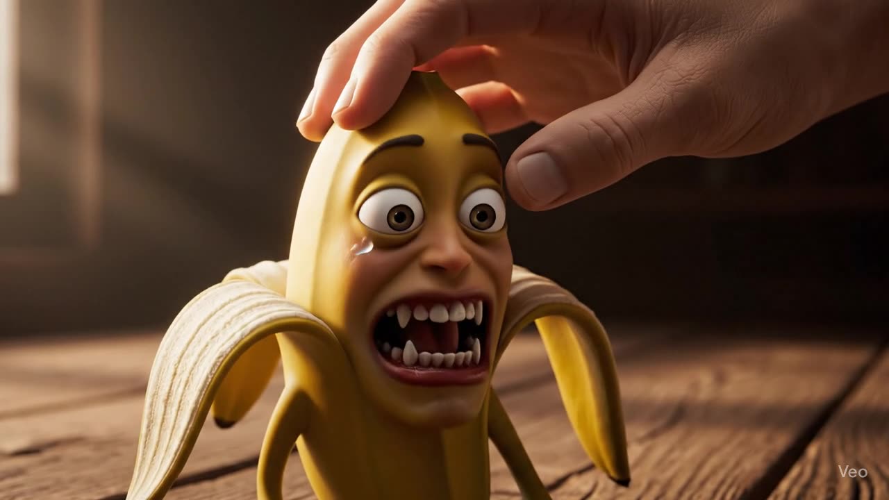 Cute Crying Banana Has a Terrifying Secret