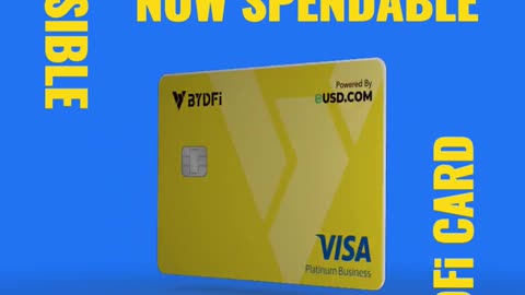 Introducing BYDFi Card 💳 | Get Yours Today 🔥 #bydfi #cryptoshorts #cryptolife #card