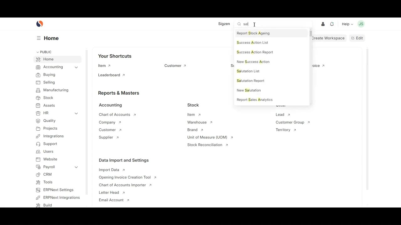 SigzenERP - Boost Payroll Efficiency: Learn to Set Up Salary Structures