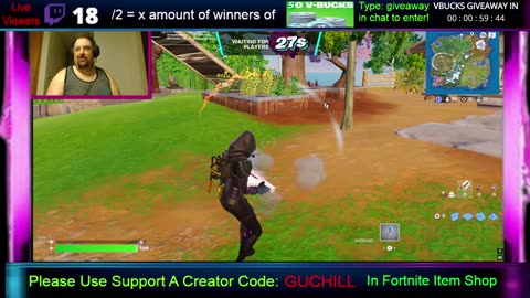 Fortnite Giveaway 50 Vbucks to Several Winners Every 60 Minutes
