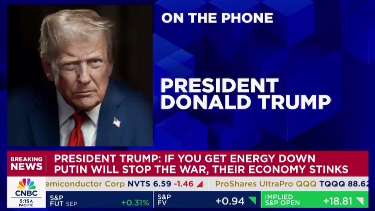 Trump Interviewed by Sqauk Box - 08.05.2025