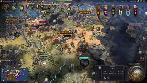 Modern Age, Deity, Tecumseh of Murica - Sid Meier's Civilization 7!
