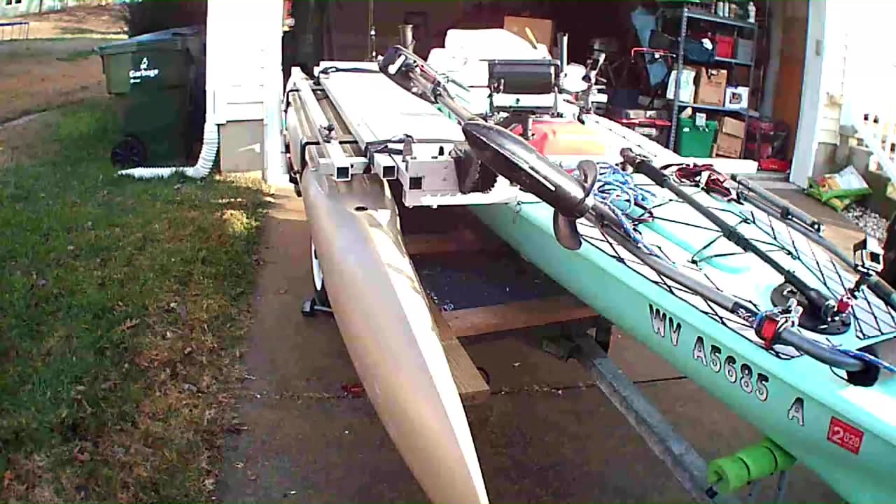 Solo Skiff with Expanda Craft outrigger