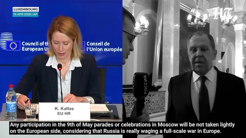 MFA Lavrov Reacts To EU Ban On Europe Leaders Attending Russia Victory Day