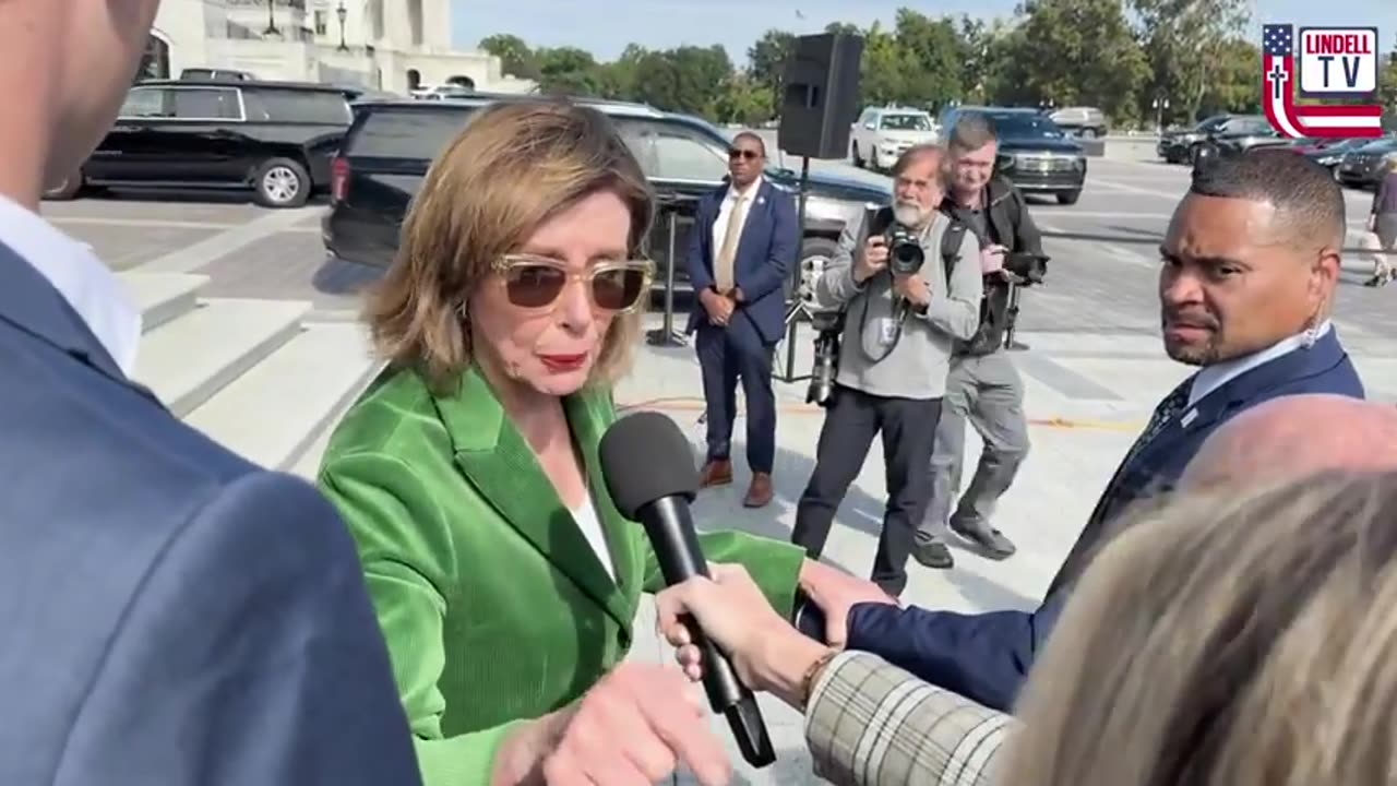 Nancy Pelosi snaps at reporter and puts her finger in her face after being asked about J6.