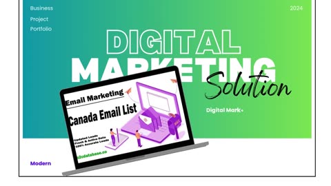 Canada Business & Consumer Email List | 100% Verified Database